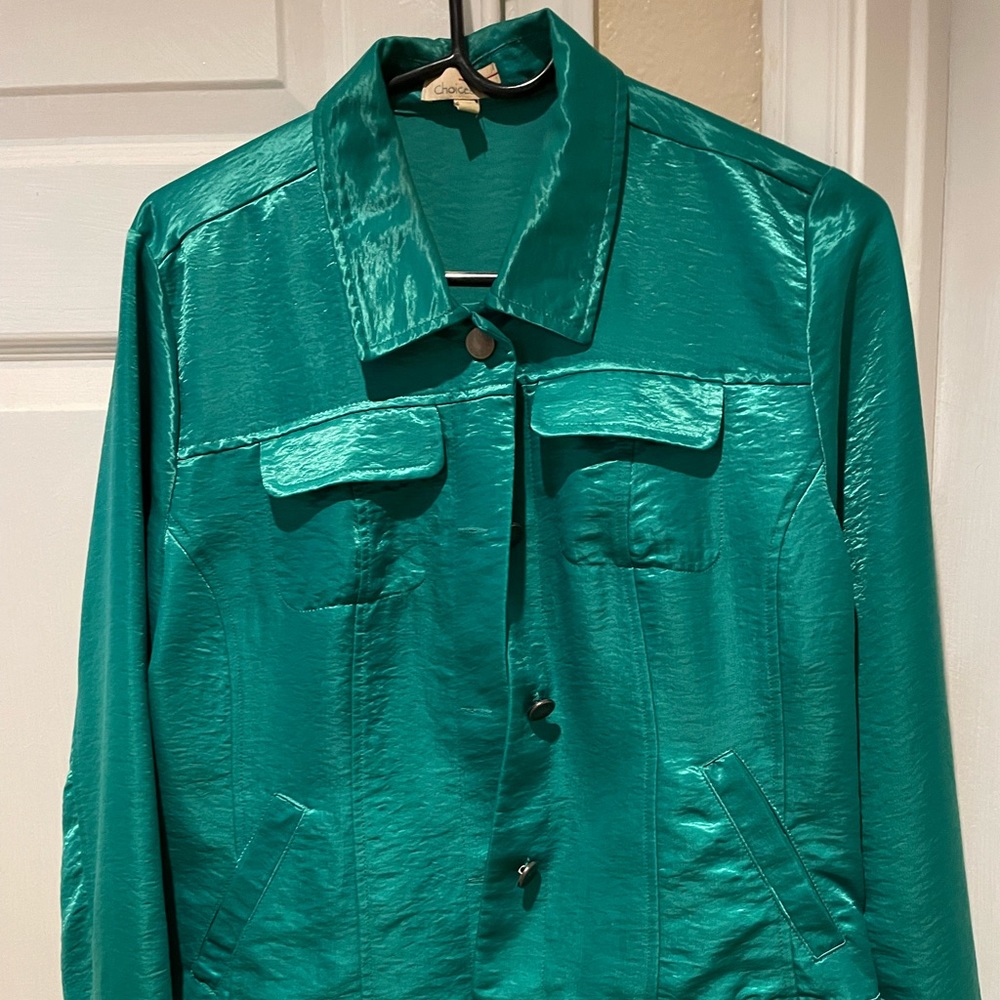 Choices Teal Jacket